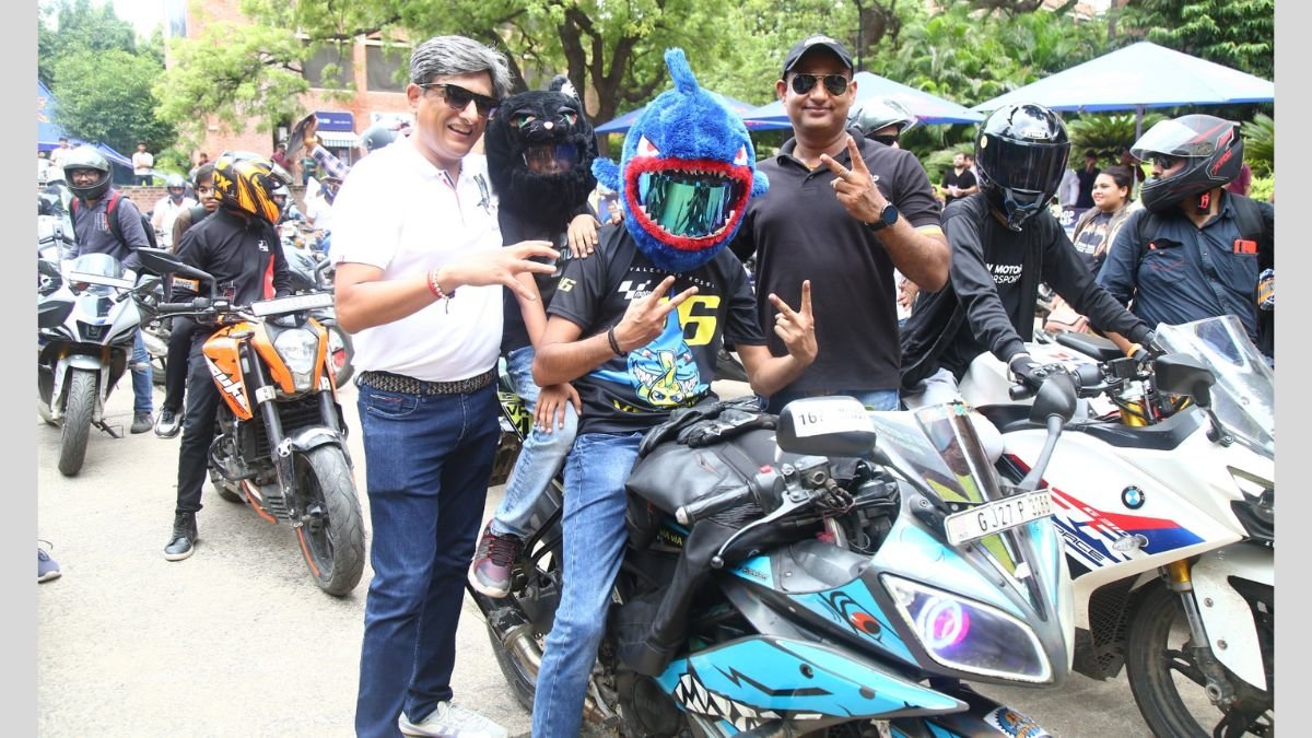 MotoGP Bharat City Tour reaches Ahmedabad; 500 plus bikers join to celebrate their passion for biking
