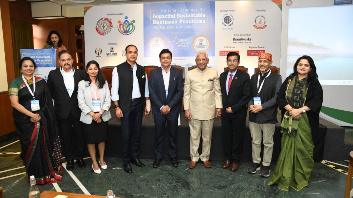 Indian Achievers’ Forum Recognizes Outstanding Contributions to “Impactful Sustainable Business Practices” at National Conclave 2024