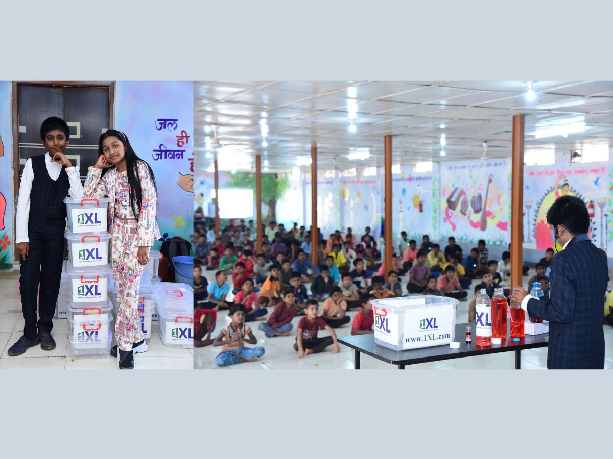 1xl Hosts Magical Science Workshop for BVJSS Students