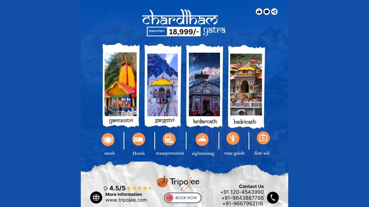Tripojee India Pvt Ltd Emerges as Premier Chardham Yatra Specialist, Setting New Standards in Pilgrimage Travel