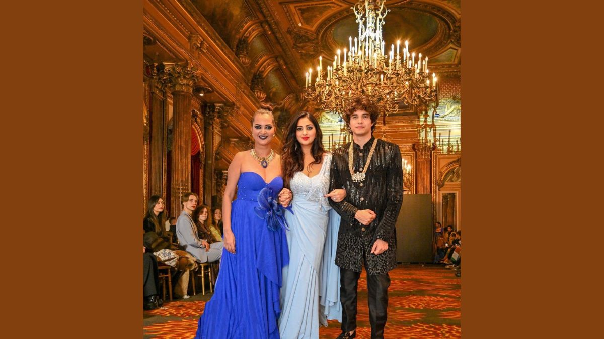 Manya Pathak Shines At Paris Fashion Week. Opens The Show For Designer Anjali Phougat