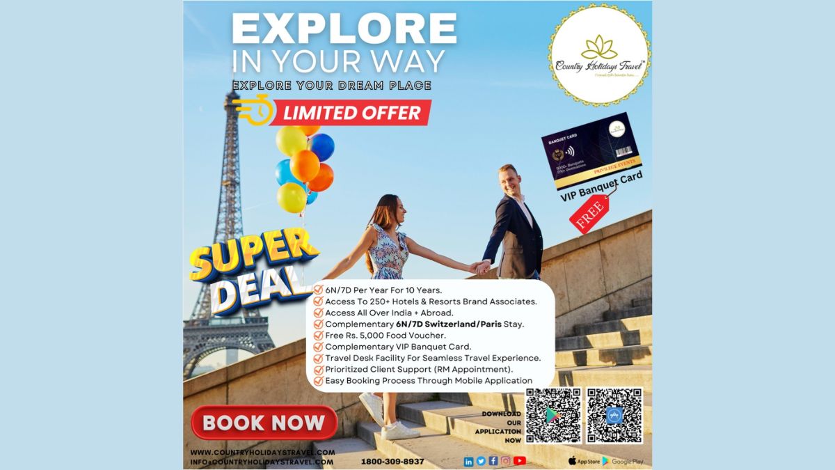 Country Holidays Travel India’s Best-Selling 10 Years Family Vacation Product