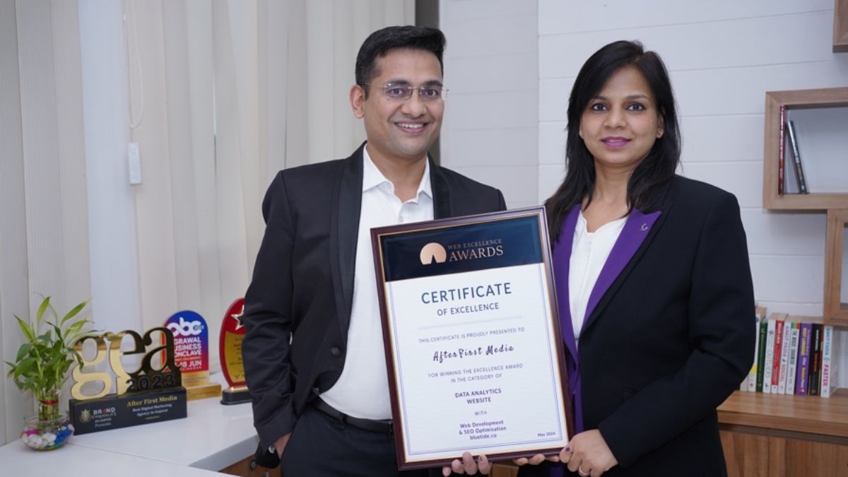 AfterFirst Media recognized as the only Indian Agency to win the Web Excellence Awards (S12) based in Switzerland, for Web Development And SEO