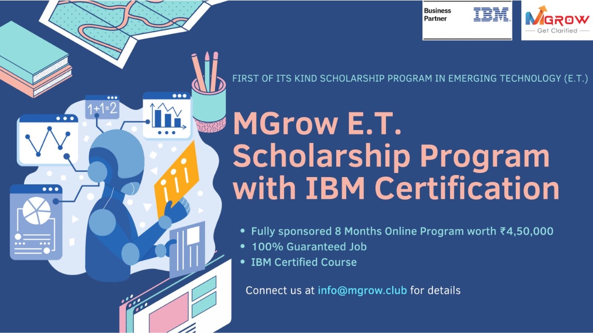 MGrow, Kalp Studio and IBM Launch Scholarship to Boost Youth Employability