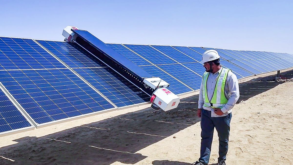 KP Group’s solar panel cleaning robot receives approval from Nextracker