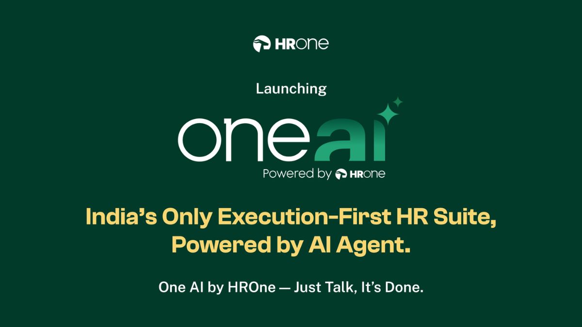 HROne Launches One AI Suite – Featuring India’s First Employee AI Agent for HR Task Execution