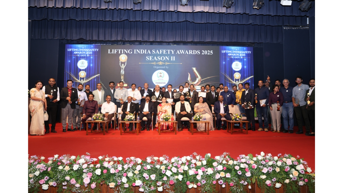 Lifting India – Safety Awards 2025 Recognizes National Leaders Committed to Construction Site Safety