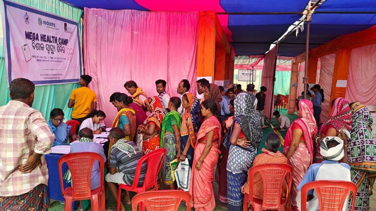 Vedanta Aluminium Organises Mega Health Camp for Rural Communities in Sundargarh
