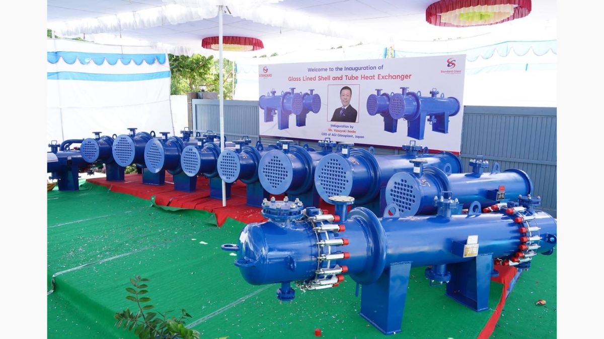 Standard Glass Lining Launches India’s First Glass Lined Shell and Tube Heat Exchangers