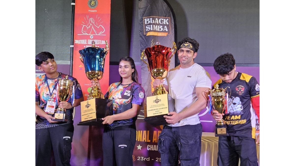 Sandeep Sheoran Crowned India’s Strongest Armwrestler at 5th National Armwrest