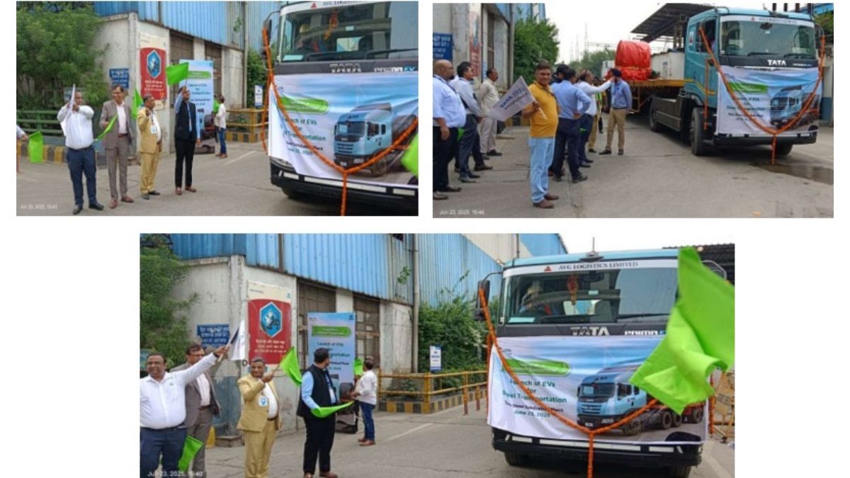 Inauguration of Electric Vehicles in TATA Steel