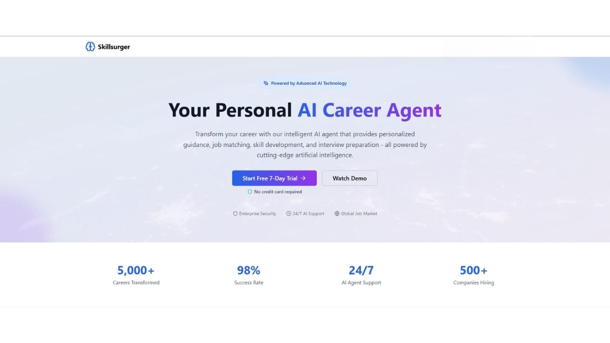 Bengaluru Start-Up ‘Skillsurger’ Launches AI Career Agent to Close the Gap Between Ambition and Opportunity