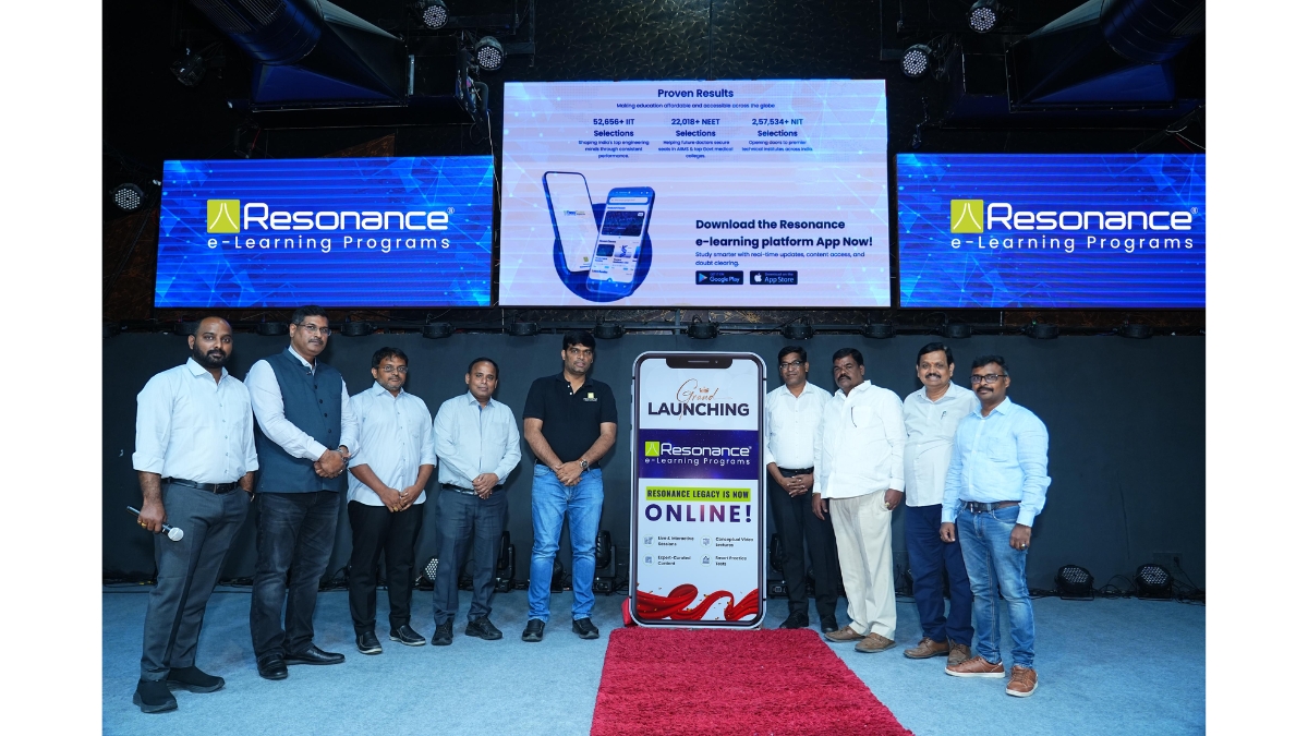 Resonance Expands Digitally with ‘Resonance e-Learning’ for JEE, NEET & Olympiads