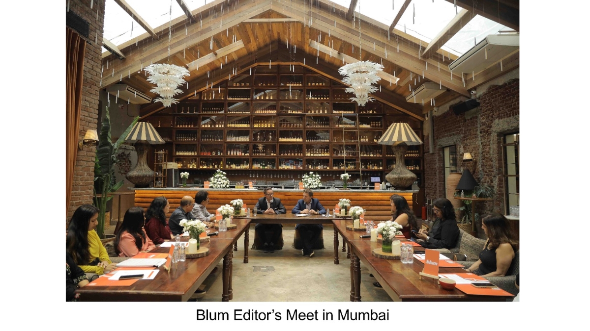 Blum’s Global Leadership Reaffirms Commitment to India at Exclusive Editors Meet