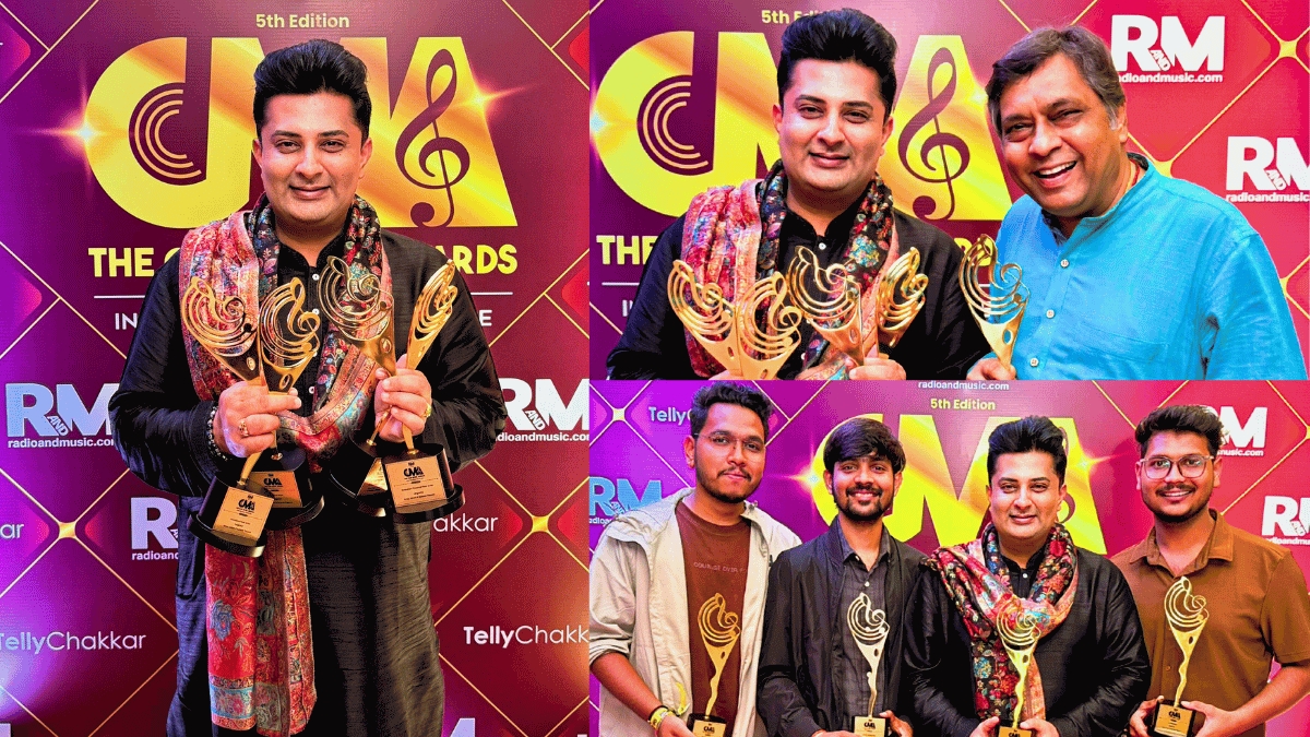Sumeet Tappoo wins four awards at 2025 CLEF Music Awards