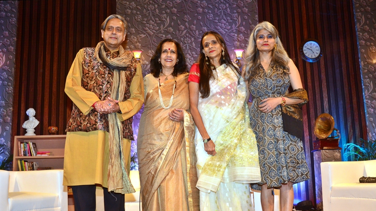 Sibling trio connect with their favourite city; regale Kolkatans at Tete-a-Tea with Tharoors